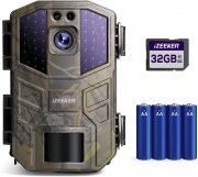 iZEEKER 4K 30fps 48MP HD Wildtierkamera mit Bewegungsmelder und Nachtsicht