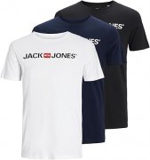 JACK & JONES 3er Pack Basic Shirts f&uuml;r 16,99&euro;