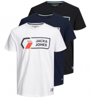Jack & Jones 3er-Pack Herren T-Shirts