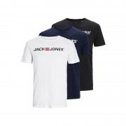 JACK & JONES 3er Pack Logo T-Shirts f&uuml;r nur 11,80&euro; bei Amazon