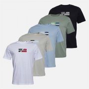 JACK & JONES 5er Pack T-Shirts f&uuml;r nur 31,99&euro;