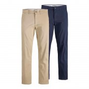 JACK & JONES Chino-Hosen im Doppelpack reduziert