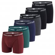 Jack & Jones Herren Baumwolle Boxershorts im 6er Pack