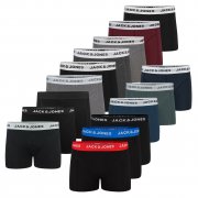 Jack & Jones Herren Boxershorts 3er Pack XS-XXL Baumwolle