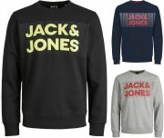 Jack & Jones Loopback-Logo- Male Sweatshirts