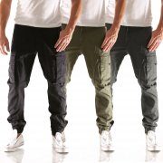 Jack & Jones Paul Flake Cargo Tapered Fit Herren Jeans Hose Neu 