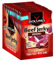 Jack Link's Beef Jerky Original, 12er Pack (12 x 25 g) 