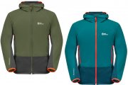 Jack Wolfskin Eagle Peak II Herren Kapuzen Softshelljacke