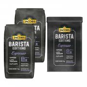 JACOBS Kaffeebohnen Barista Editions Espresso 2kg + Aluminium Dose