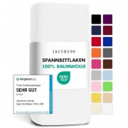 Jacobson Jersey Spannbettlaken f&uuml;r 8,99&euro; bei Amazon