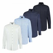 Jacques Britt Herren Hemden "Roma" Custom Fit & Slim Fit 100% Baumwolle