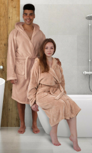 Jago Unisex Bathrobe Bademantel 