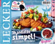 Jahresabo der Kochzeitschrift &bdquo;Lecker&ldquo; f&uuml;r 38&euro; + 30&euro; Amazon-Gutschein 