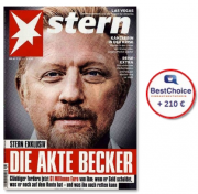 Jahresabo "Der Stern" f&uuml;r 244,40 Euro und BestChoice Gutschein f&uuml;r 210,00 Euro als Pr&auml;mie