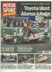 Jahresabo der Zeitschrift &bdquo;Motorsport Aktuell&ldquo; f&uuml;r 24,95&euro; (statt 122,50&euro;)