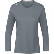 JAKO Damen Longsleeve Run 2.0 in Steingrau stark reduziert