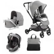  JAN&Eacute; Sportwagen Minnum inklusive Babyschale iKoos und Tragewanne Micro, Rocks f&uuml;r 399,99&euro; 