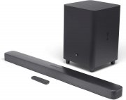JBL Bar 5.1 Surround Sound Bar mit Subwoofer mit MultiBeam-Technologie, Chromecast & Airplay 2