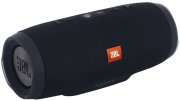 JBL Charge 3 Stealth Edition Bluetooth-Lautsprecher portable Boombox mit integrierter Powerbank