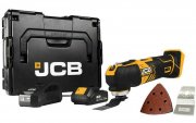 JCB Akku Multifunktionswerkzeug 18V inkl. 1x 2,0 Ah Akku Ladeger&auml;t und L-BOXX f&uuml;r 99,95 Euro