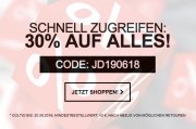 Jeans Direct: 30% Rabatt auf Alles (40&euro; MBW) &ndash; auch auf Sale-Artikel