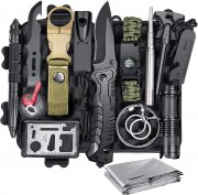 Jeebuu 13 in 1 Survival-Kit und Notfall Ausr&uuml;stung