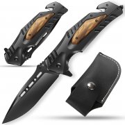 Jellas 8Cr13MoV Survival Taschenmesser