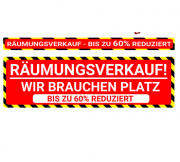 Jetzt an den Urlaub denken! Beim Kofferprofi ist R&auml;umungsverkauf mit bis zu 60% Rabatt!