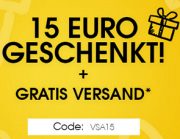 Jetzt bei Designermode: Gratis Versand + 15 Euro Rabatt bei 50 Euro Mindestbestellwert