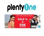Jetzt bei plentyOne: 50,-&euro; Gutschein auf (fast) alles - Auch im Sale! (ab 200,-&euro; MBW)