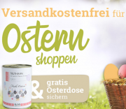 Jetzt bequem Versandkostenfrei von alsa Hundewelt bestellen + Gratis alsa-nature Osterdose