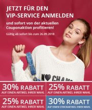 Jetzt VIP bei Takko werden und 30% Rabatt sichern