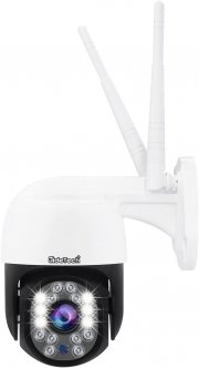 JideTech 5MP WLAN Outdoor &Uuml;berwachungskamera mit Farb-Nachtsicht und Zwei-Wege-Audio