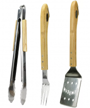 Jim Beam JB0147 BBQ Besteck Set 3 teilig