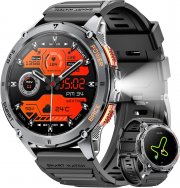 Joautrial GPS AMOLED HD Smartwatch und Fitness Tracker f&uuml;r iOS & Android