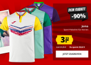 Joma Terra II Herren Polo-Shirts bei SportSpar f&uuml;r 7,28 Euro