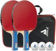 Joola Tischtennis-Set Duo PRO mit 2 Tischtennisschl&auml;ger + 3 Tischtennisb&auml;lle