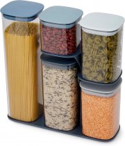 Joseph Joseph Editions Podium 5-teiliges Aufbewahrungsbeh&auml;lter-Set mit St&auml;nder