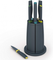 Joseph Joseph Elevate drehbarer Messerblock mit 6-teiligen Messer-Set