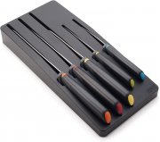 Joseph Joseph Elevate Knives Store 5-teiliges Messer-Set mit Schubladen-Aufbewahrungseinlage