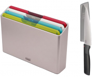 Joseph Joseph Folio Icon Schneidebrettset mit Messer