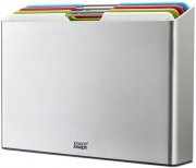 Joseph Joseph Folio Schneidebretter Set 4-teiulig gro&szlig; silber