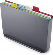 Joseph Joseph Index - 4-teiliges Schneidebrett-Set, gro&szlig; - graphit f&uuml;r 31,68&euro; statt 61,98&euro;