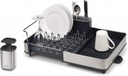 Joseph Joseph Rethink Your Sink ausziehbares Geschirrabtropfgestell inkl. Seifenspender