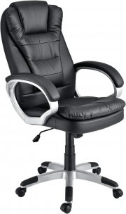 Juskys Orlando Kunstleder Chefsessel bis 120 kg