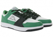 Kappa Logo Rernal 2 Herren Alltags-Sneaker Wei&szlig;/Gr&uuml;n