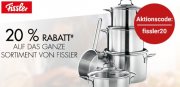Karstadt &ndash; 20% auf das ganze Sortiment von Fissler
