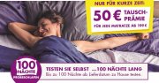 Karstadt &euro; 50,&ndash; Tauschpr&auml;mie f&uuml;r jede Matratze