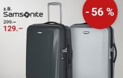 Karstadt &ndash; bis zu 56% Rabatt auf Samsonite Koffer