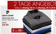 Karstadt &ndash; Pierre Cardin Herren Polo-Shirt 2 f&uuml;r &euro; 20,&ndash;